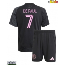 Inter Miami Rodrigo De Paul #7 Replica Away Minikit 2025-26 Short Sleeve (+ pants)